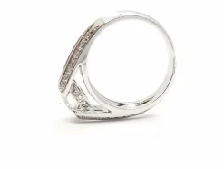 Bague Solitaire Or blanc Diamant