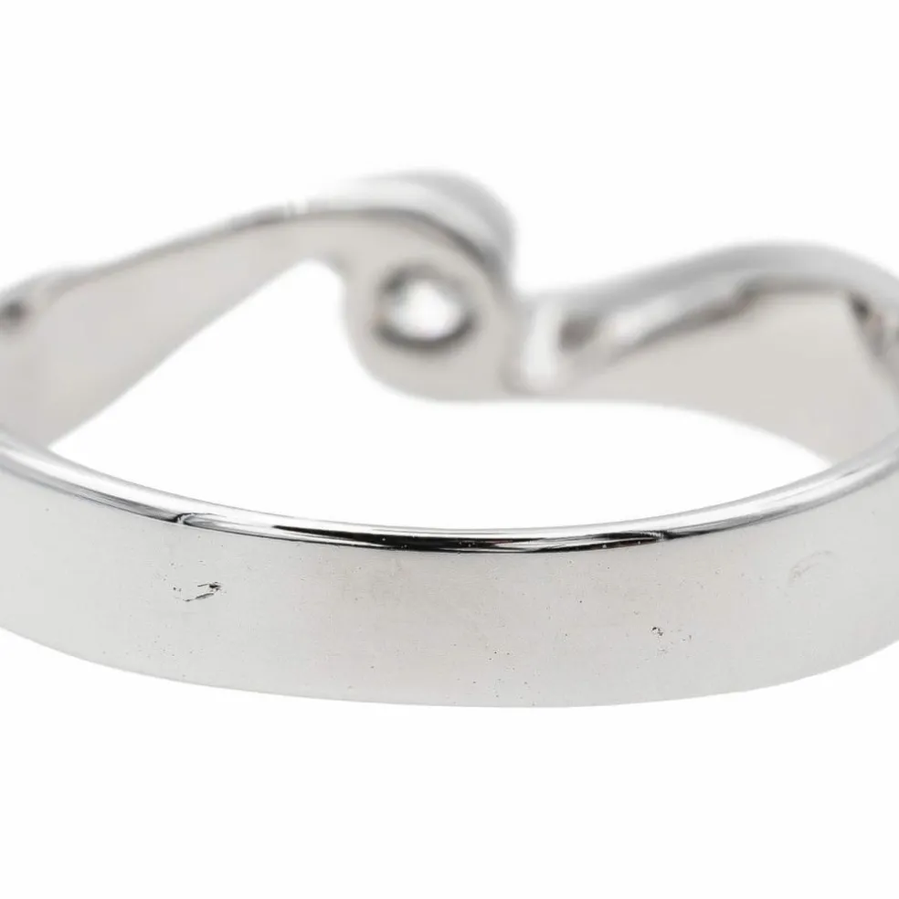 Bague Solitaire Or blanc Diamant