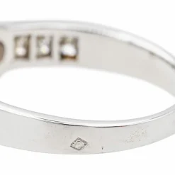 Bague Solitaire Or blanc Diamant