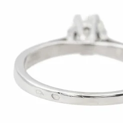 Bague Solitaire Or blanc Diamant