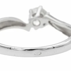 Bague Solitaire Or blanc Diamant