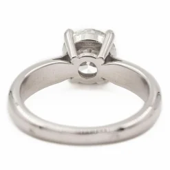 Bague Solitaire Or blanc Diamant