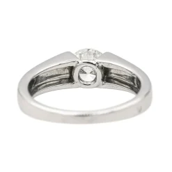 Bague Solitaire Or blanc Diamant