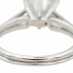 Bague Solitaire Or blanc Diamant