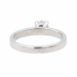 Bague Solitaire Or blanc Diamant