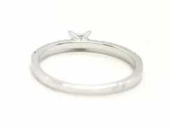 Bague Solitaire Or blanc Diamant