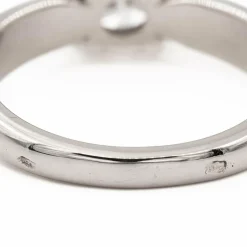 Bague Solitaire Or blanc Diamant