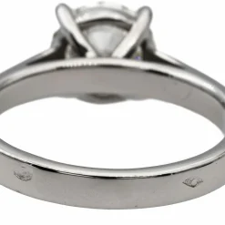Bague Solitaire Or blanc Diamant