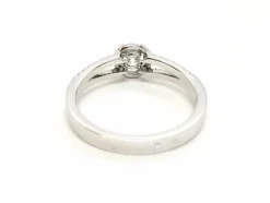Bague Solitaire Or blanc Diamant