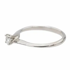 Bague Solitaire Or blanc Diamant