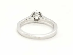 Bague Solitaire Or blanc Diamant