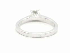 Bague Solitaire Or blanc Diamant