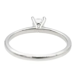 Bague Solitaire Or blanc Diamant