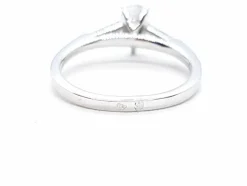 Bague Solitaire Or blanc Diamant