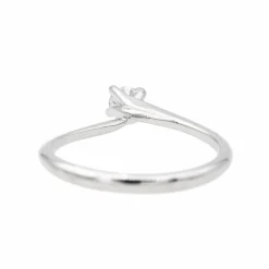 Bague Solitaire Or blanc Diamant