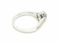 Bague Solitaire Or blanc Diamant