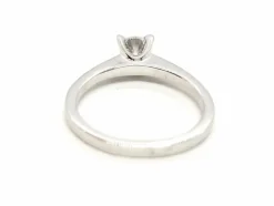 Bague Solitaire Or blanc Diamant