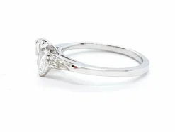 Bague Solitaire Or blanc Diamant