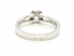 Bague Solitaire Or blanc Diamant