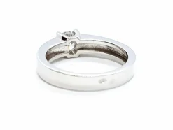 Bague Solitaire Or blanc Diamant