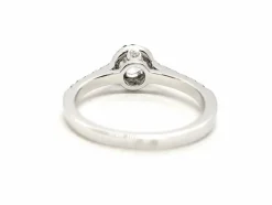 Bague Solitaire Or blanc Diamant