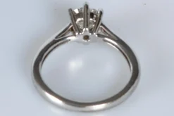 Bague solitaire Or blanc Diamant
