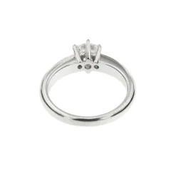 Bague solitaire Or blanc Diamant