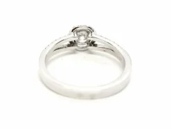 Bague Solitaire Or blanc Diamant