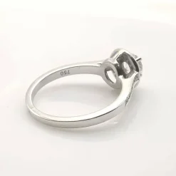 Bague solitaire or diamants