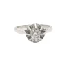 bague solitaire or et diamant