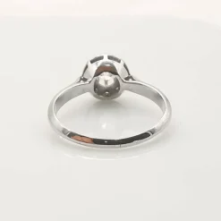 bague solitaire or et diamant