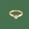 Bague Solitaire or jaune Diamant 0.40ct