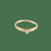 Bague Solitaire or jaune Diamant 0.10ct