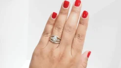 Bague solitaire or jaune et diamant certifié