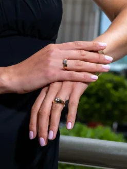 Bague Solitaire Or jaune Diamant