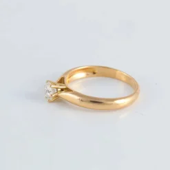 Bague Solitaire or jaune Diamant 0.40ct