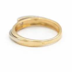 Bague Solitaire Or jaune Diamant