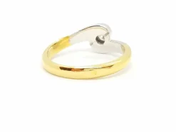 Bague Solitaire Or jaune Diamant