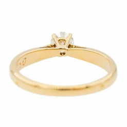 Bague Solitaire Or jaune Diamant