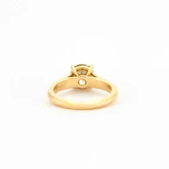 Bague solitaire Or jaune Diamant