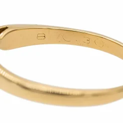 Bague Solitaire Or jaune Diamant