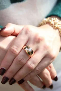 Bague Solitaire Or rose Diamant