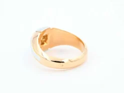 Bague Solitaire Or rose Diamant