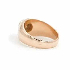 Bague Solitaire Or rose Diamant