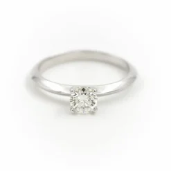 Bague Solitaire Platine Diamant