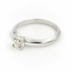 Bague Solitaire Platine Diamant