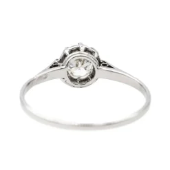 Bague Solitaire Platine Diamant