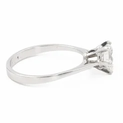 Bague Solitaire Platine Diamant