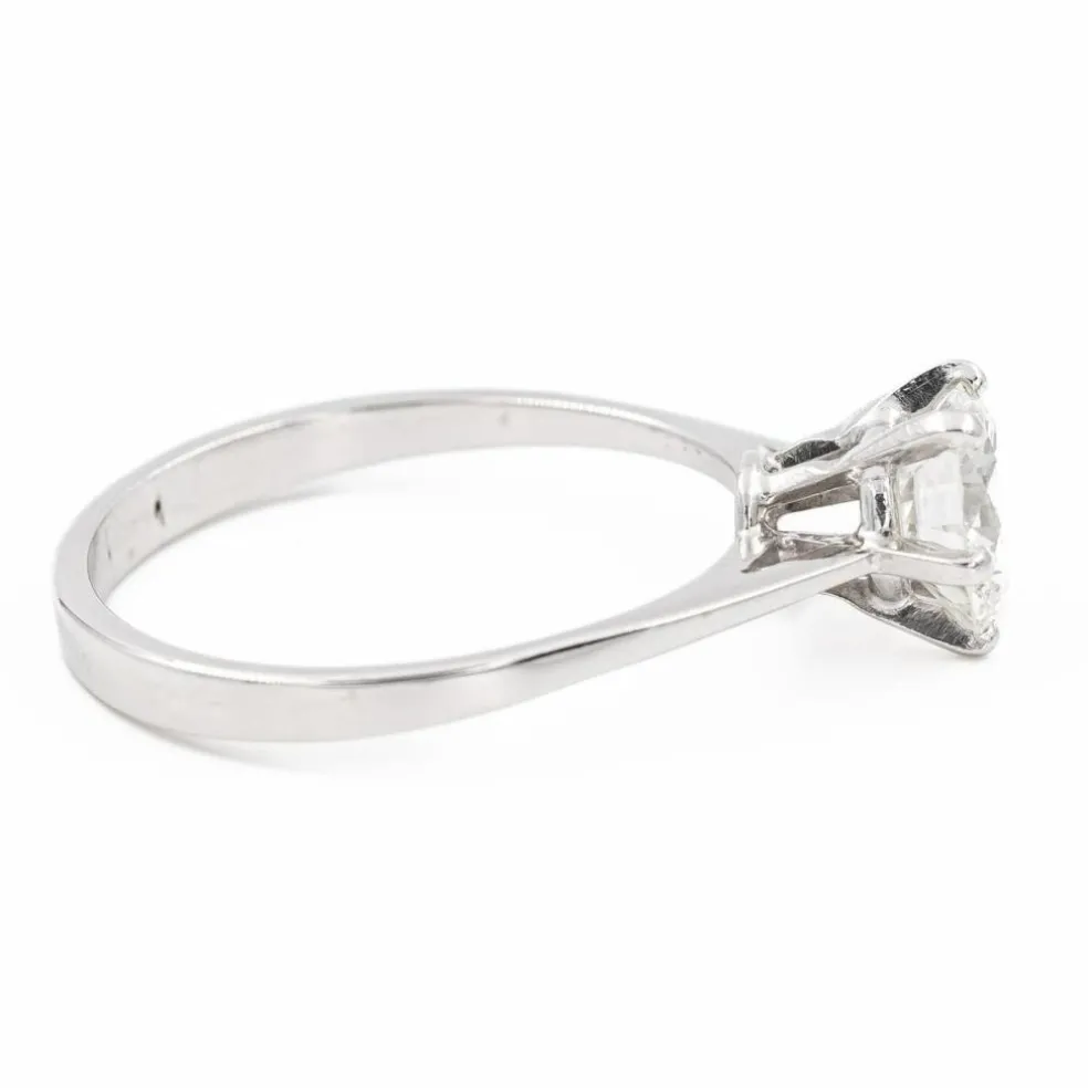 Bague Solitaire Platine Diamant