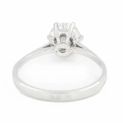 Bague Solitaire Platine Diamant